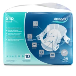Attends Slip Active 10 Maat L (28 stuks)