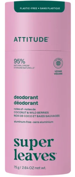 Attitude Coconut & Wild Berries Deodorant (85 gr)