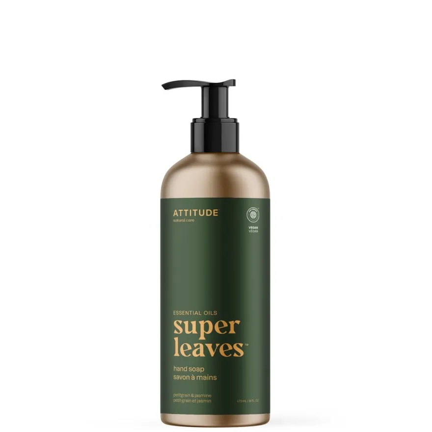 Attitude Essentials Handzeep Petitgrain & Jasmine Aluminium Fles (473 ml)