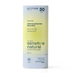 Attitude Sunly Zonnebrandstick Gezicht Spf30 Gevoelige Huid (20 gr)