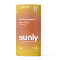 Attitude Sunly Zonnebrandstick Spf30 Tropisch (60 gr)