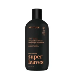 Attitude Super Leaves Men 2in1 Shampoo – Conditioner Nourishing Patchouli & Bourbon (415 ml)