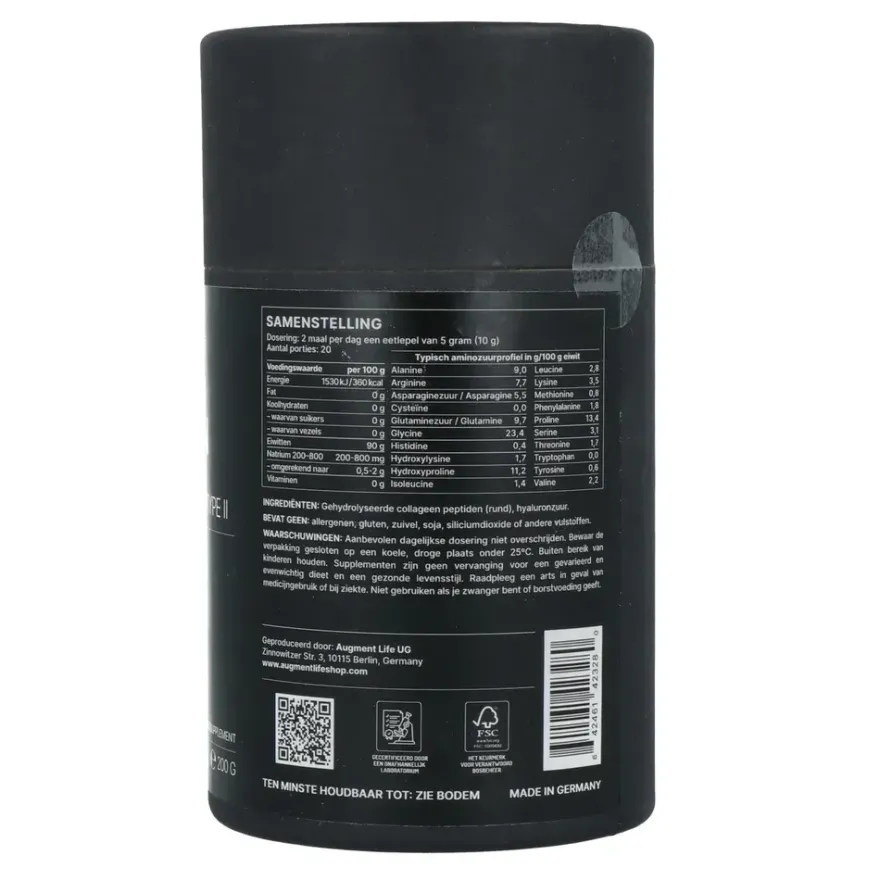 Augment Life Collageen Peptiden (200 gr)