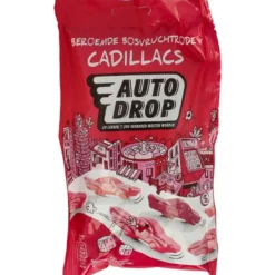 Autodrop Rode Cadillacs Bosvruchten (150 gr)