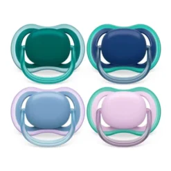 Avent Fopspeen 6-18M Ultra Air Mix Blauw Paars (2 stuks)