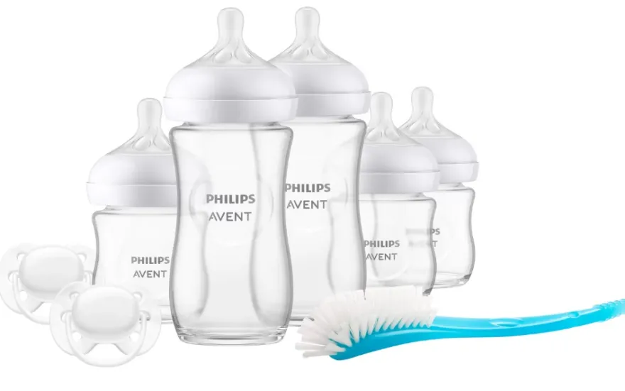 Avent Starterset Natural 3.0 Fles Glas (5 stuks)