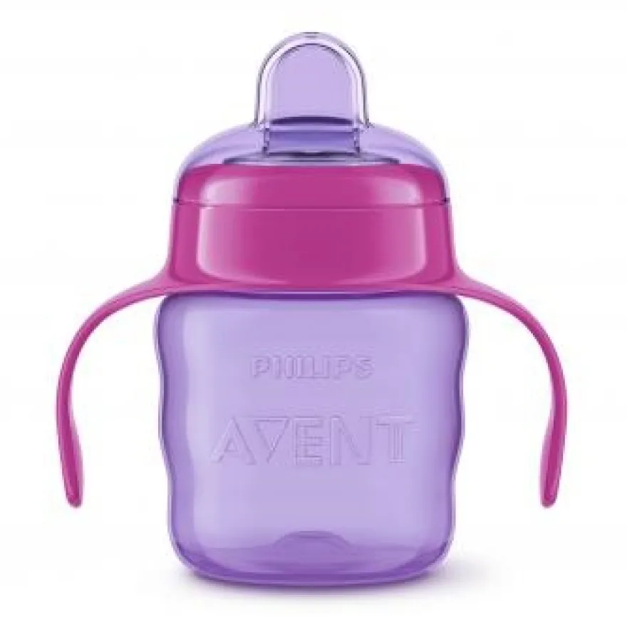 Avent Tuitbeker 6M+ Roze/Paars (1 stuk)