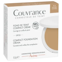 Avène Couvrance Fond De Teint Compact Crème Naturel 1.1 (8.5 gr)