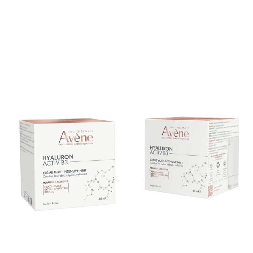 Avène Hyaluron Activ B3 Multi-intensieve Nachtcrème (40 ml)