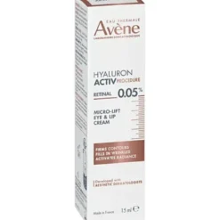 Avène Hyaluron Activ Procedure Retinal 0.05% Micro-lift Crème voor Ogen & Lippen (15 ml)
