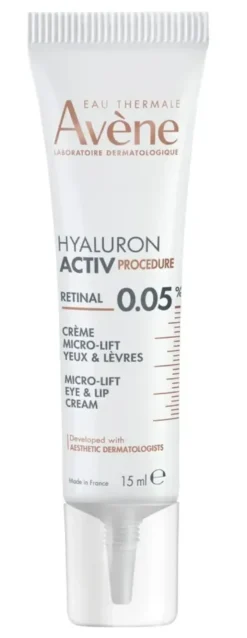 Avène Hyaluron Activ Procedure Retinal 0.05% Micro-lift Crème voor Ogen & Lippen (15 ml)