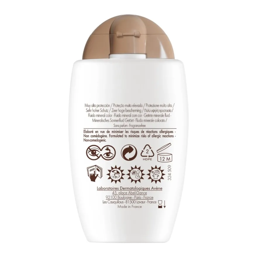 Avène SPF 50+ Minerale Fluide Getint (40 ml)