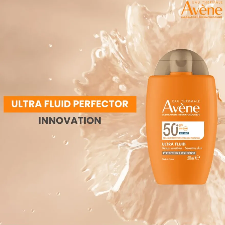 Avène SPF 50+ Ultra Fluid 1 Sec Perfector Getint (50 ml)