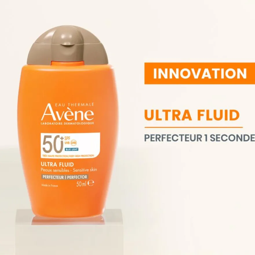 Avène SPF 50+ Ultra Fluid 1 Sec Perfector Getint (50 ml)