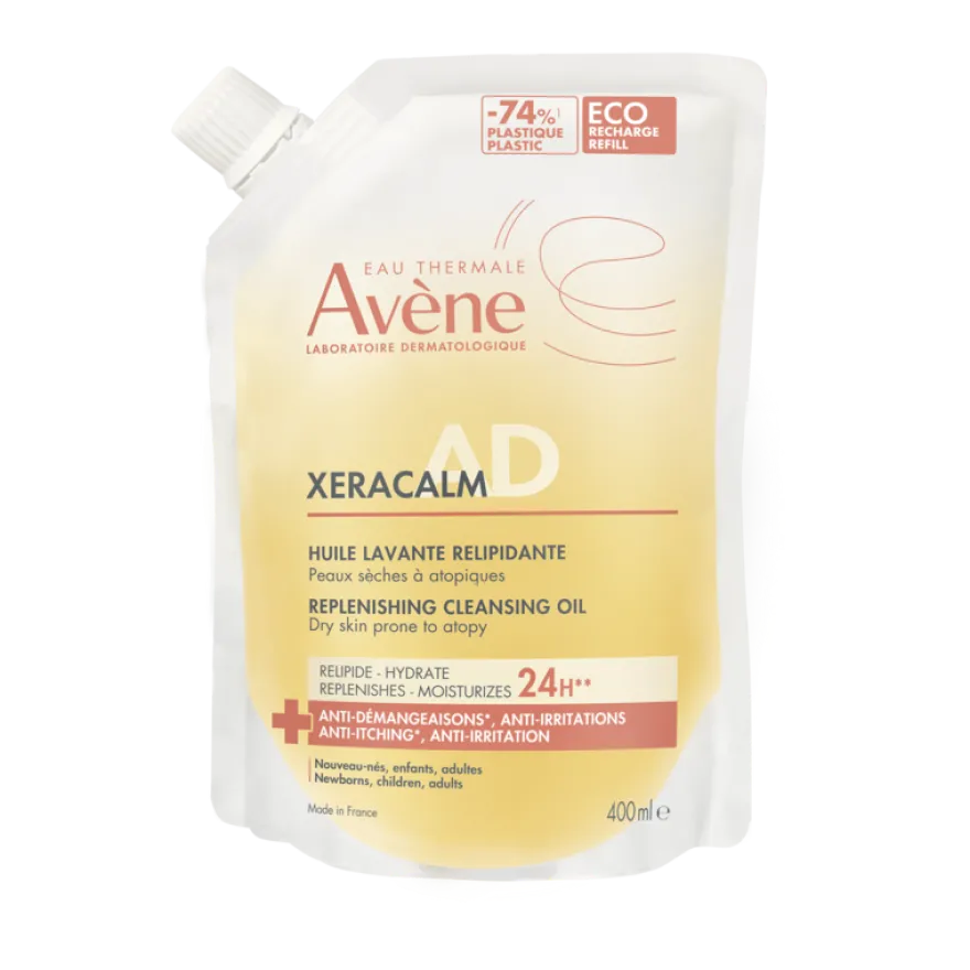Avène Xeracalm A.d Reliperende Wasolie Refill (400 ml)