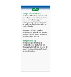 A.Vogel Atrosan (60 tabletten)