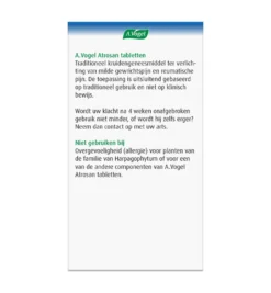 A.Vogel Atrosan (120 tabletten)