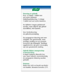 A.Vogel Cranberry Monarda (30 tabletten)
