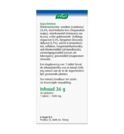 A.Vogel Cranberry Monarda (30 tabletten)
