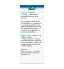 A.Vogel Crataegus + valeriaan (80 tabletten)