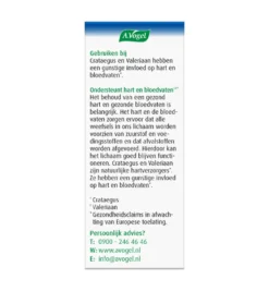 A.Vogel Crataegus + valeriaan (80 tabletten)