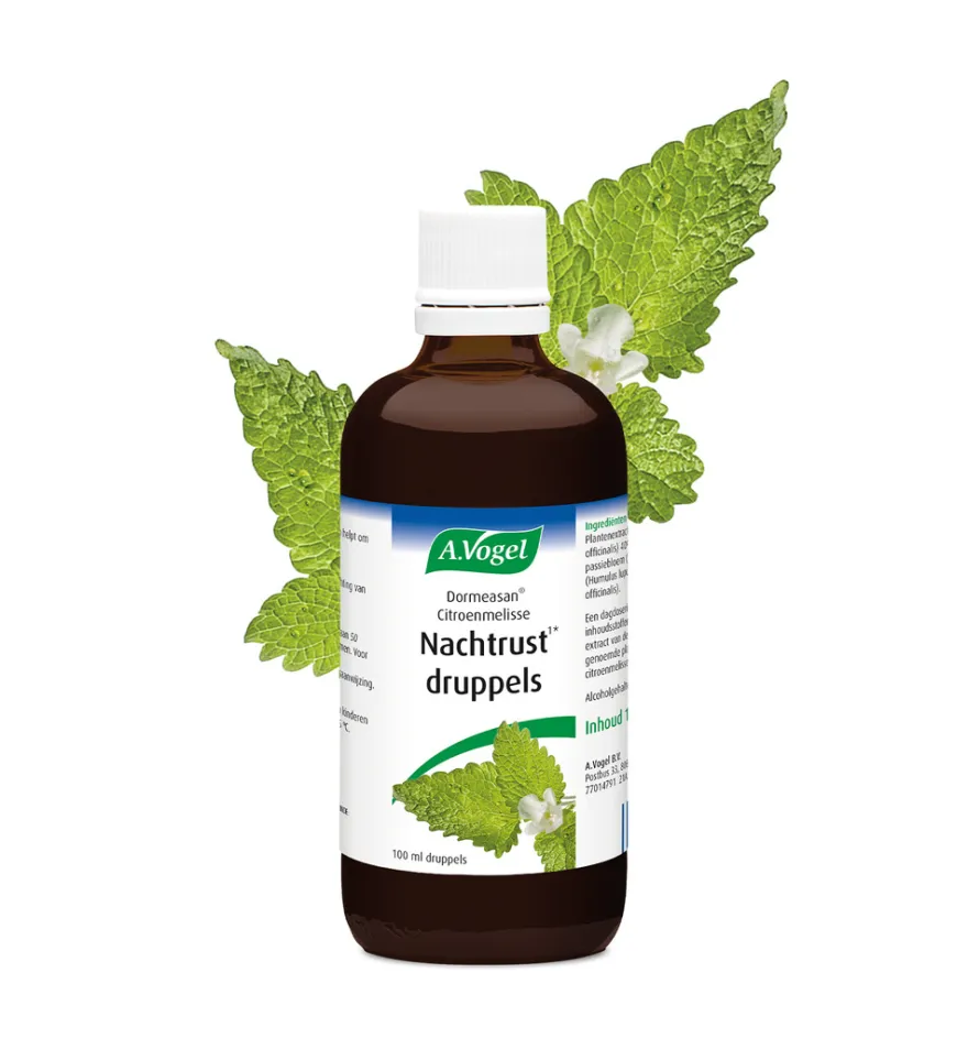 A.Vogel Dormeasan Citroenmelisse Nachtrust Druppels (100 ml)