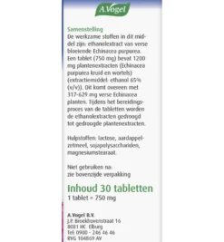 A.Vogel Echinaforce Sterk 1200mg (30 tabletten)