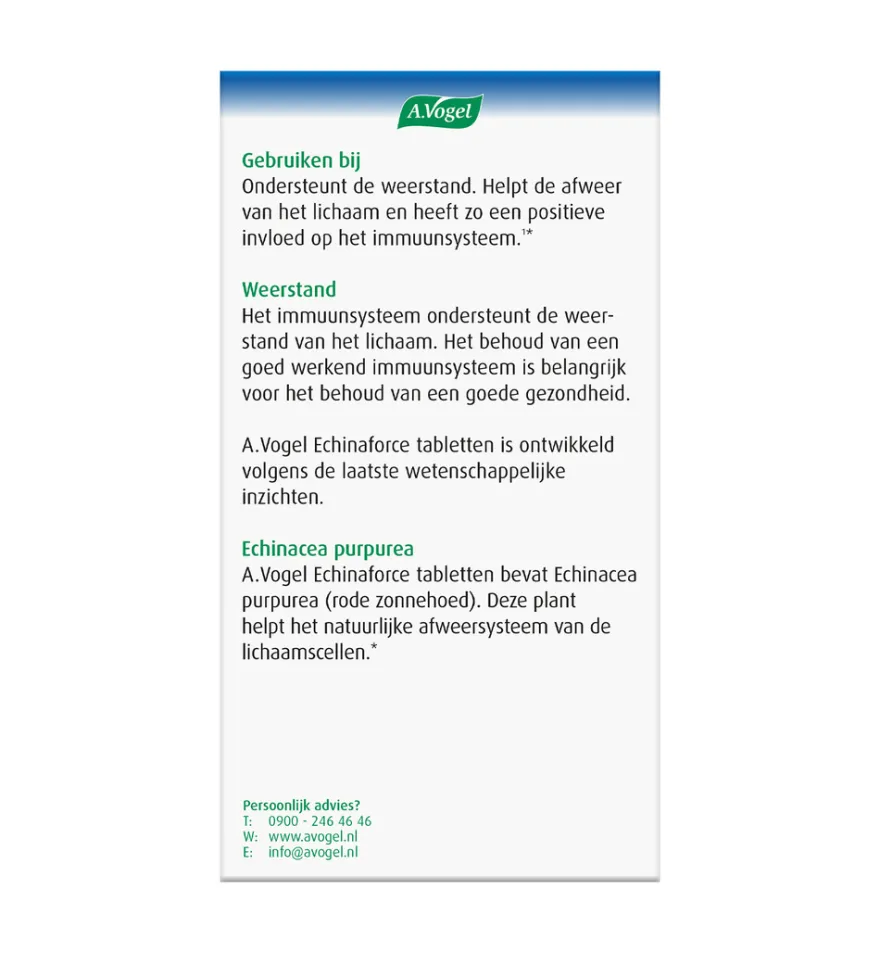 A.Vogel Echinaforce tabletten (350 tabletten)