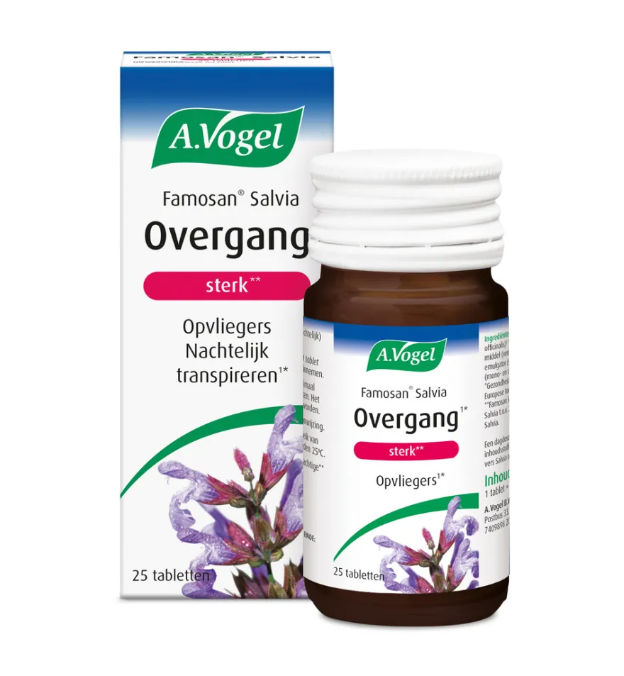 A.Vogel Famosan salvia overgang sterk (25 stuks)