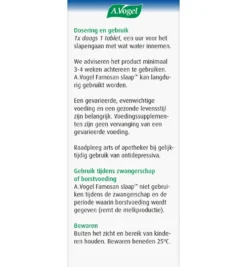 A.Vogel Famosan Slaap (30 stuks)