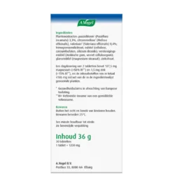 A.Vogel Passiflora rustgevende tabl. stemmingswisselingen (30 tabletten)