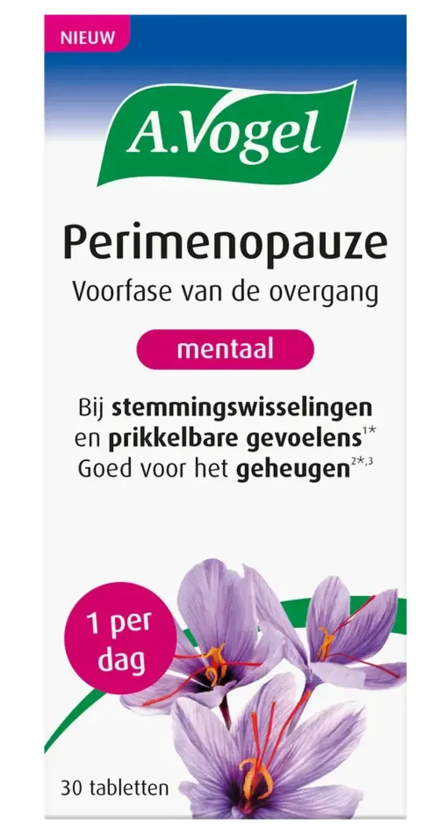A.Vogel Perimenopauze Mentaal (30 tabletten)