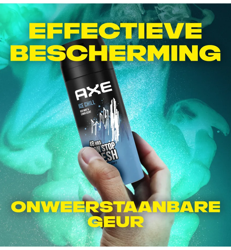 Axe Deodorant bodyspray ice chill (150 ml)