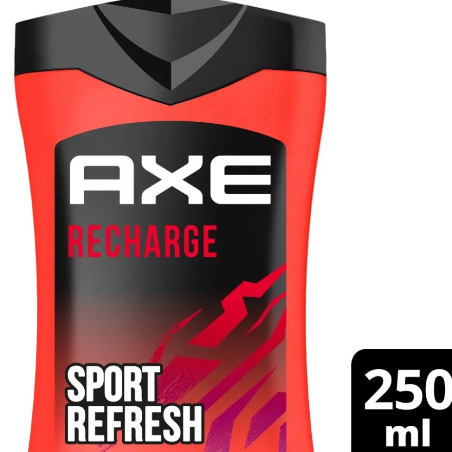 Axe Showergel 3In1 Recharge (250 ml)