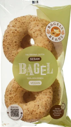 Bagels & Beans Bagel Sesam (4 stuks)