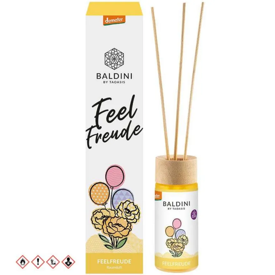 Baldini Geurstokjes Feelfreude Bio Demeter (50 ml)