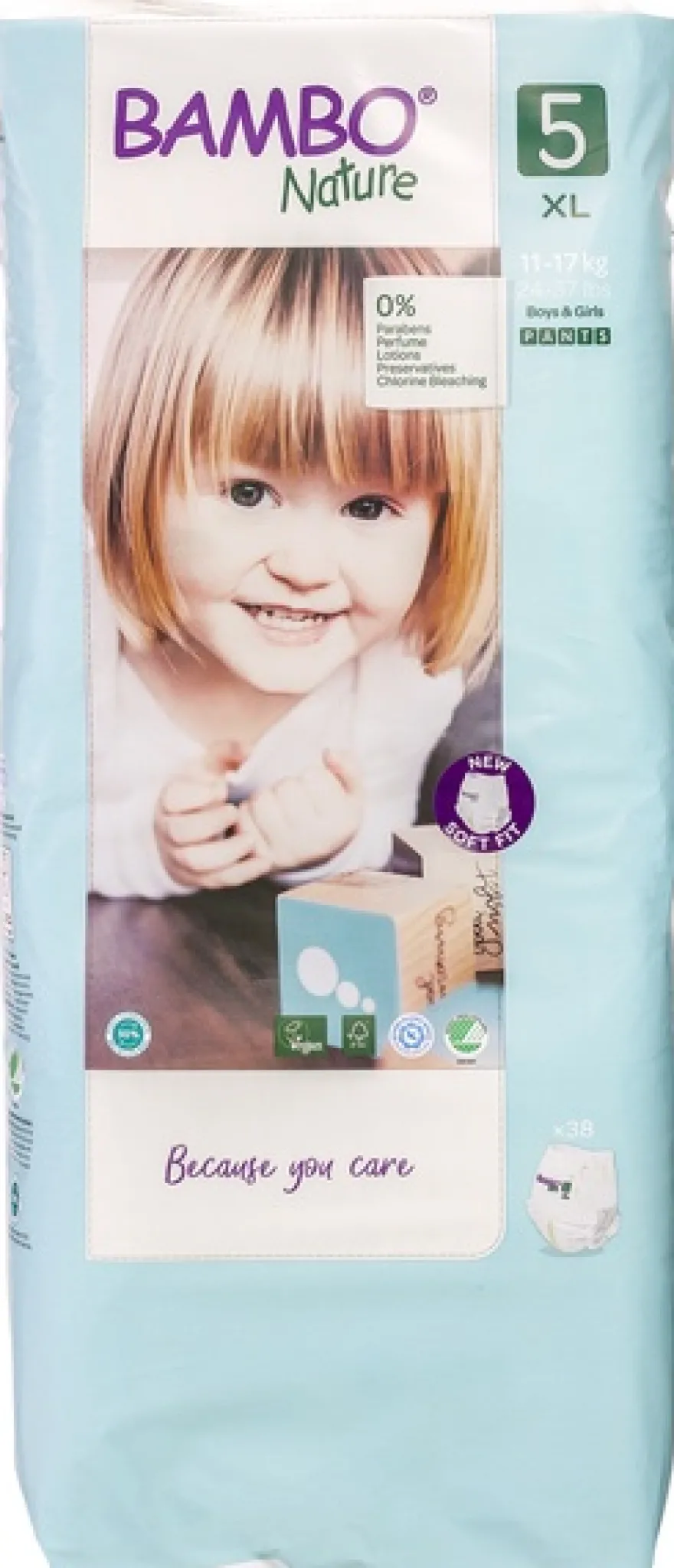 Bambo Nature Luierbroekjes 5 Junior (38 stuks)