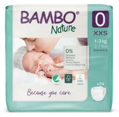 Bambo Nature Luiers Maat 0 Xxs (24 stuks)