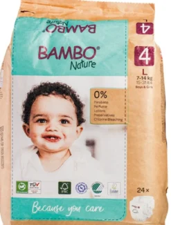 Bambo Nature Luiers 4 (24 stuks)