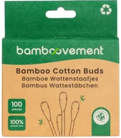 Bamboovement Bamboe Wattenstaafjes (100 stuks)