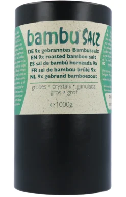 Bambu Salz Bamboezout Grof 9X Gebrand (1000 gr)