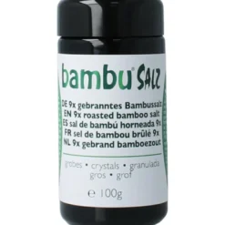 Bambu Salz Bamboezout Grof 9X Gebrand (100 gr)