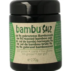 Bambu Salz Bamboezout Zeer Grof 9X Gebrand (270 gr)