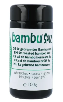Bambu Salz Bamboezout Zeer Grof 9X Gebrand (100 gr)