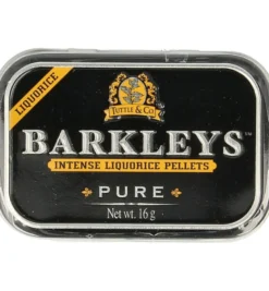 Barkleys Liquorice pellets pure (16 gr)