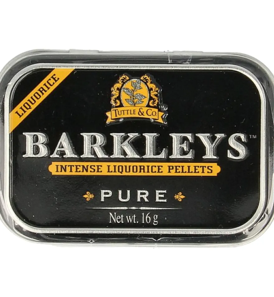 Barkleys Liquorice pellets pure (16 gr)