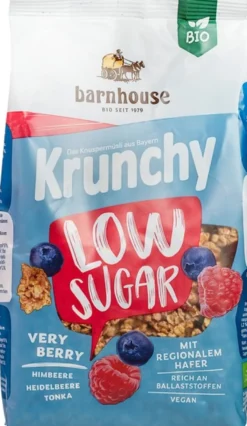 Barnhouse Muesli Very Berry Low Sugar Krunchy (375 gr)