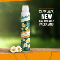 Batiste Droogshampoo Naturally Green Tea (200 ml)