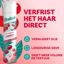 Batiste Dry shampoo cherry (200 ml)