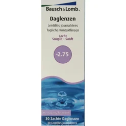 Bausch + Lomb Daglenzen -2.75 (30 stuks)